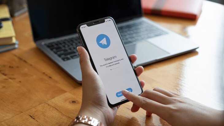 ���� ��������� � ������ Telegram