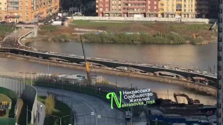 Мост, который соединит Люберцы с Москвой, планируют сдать в сентябре 2025 года