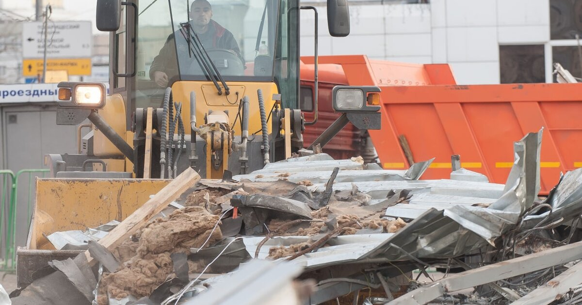 Два самостроя площадью почти 5 тыс. кв. м демонтированы в Кунцево