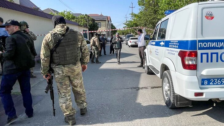 Двое нападавших на сотрудников ДПС в Махачкале ликвидированы
