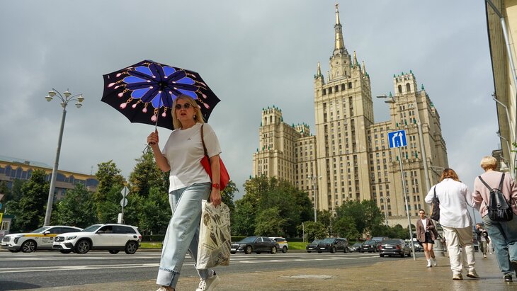 Облачная погода с грозой ожидается в Москве 4 августа
