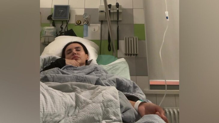 Оксана Самойлова сообщила, что попала в больницу