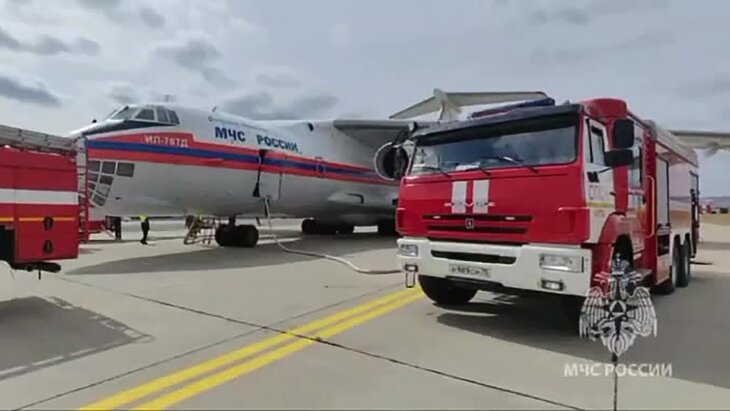 Авиацию МЧС России привлекли к тушению природных пожаров в Забайкалье