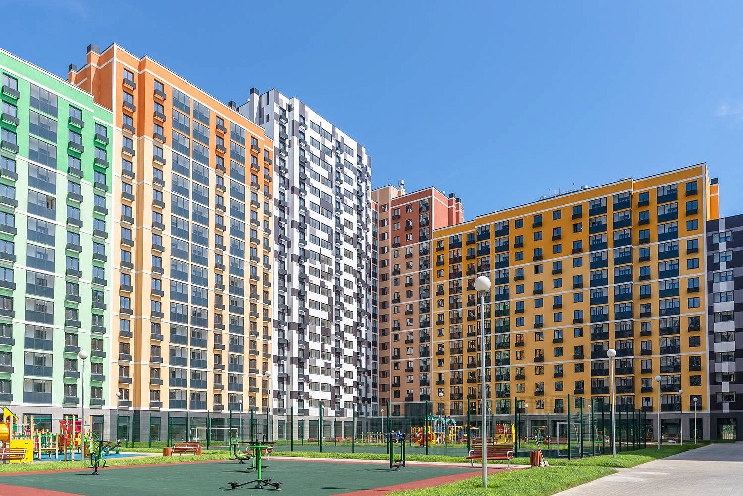 Корпус на 440 квартир построили в составе ЖК в Солнцево
