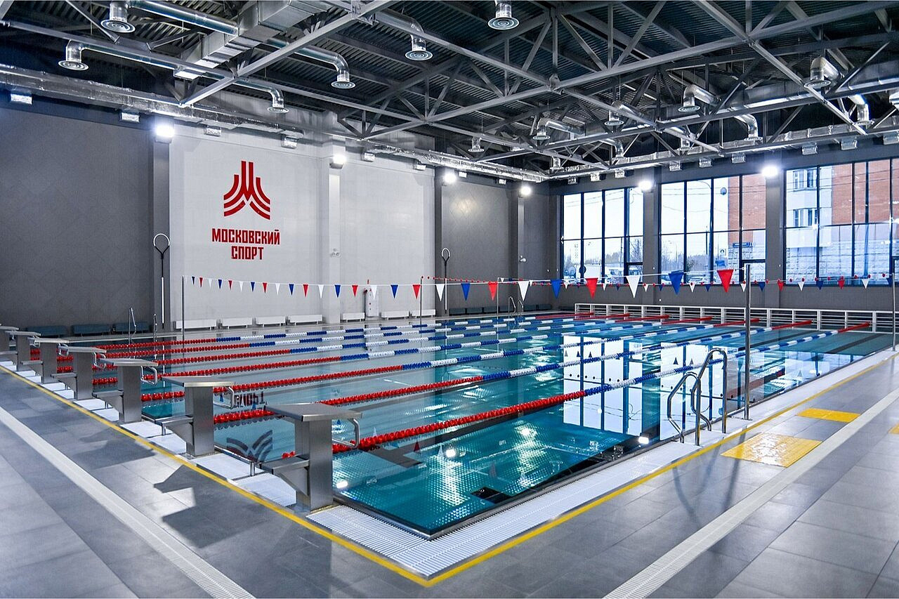 Новый спорткомплекс с бассейнами «Пегас» открыли во Внуково