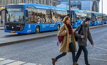 Дизельные автобусы в Крылатском заменят на электробусы