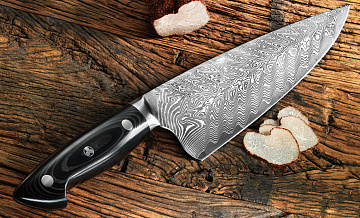 Ножи ручной работы из дамасской стали