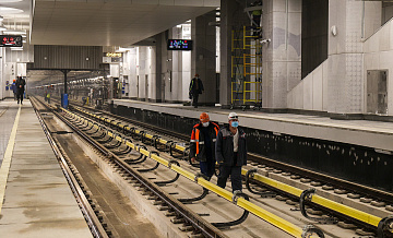 Завершилась проходка тоннеля ветки от БКЛ метро к депо «Аминьевское»