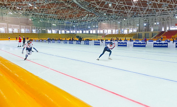 Каток с конькобежной ареной снова работает в ледовом дворце «Крылатское»