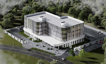 Декоративные белые ламели станут центральным элементом фасада здания суда в Очаково-Матвеевском