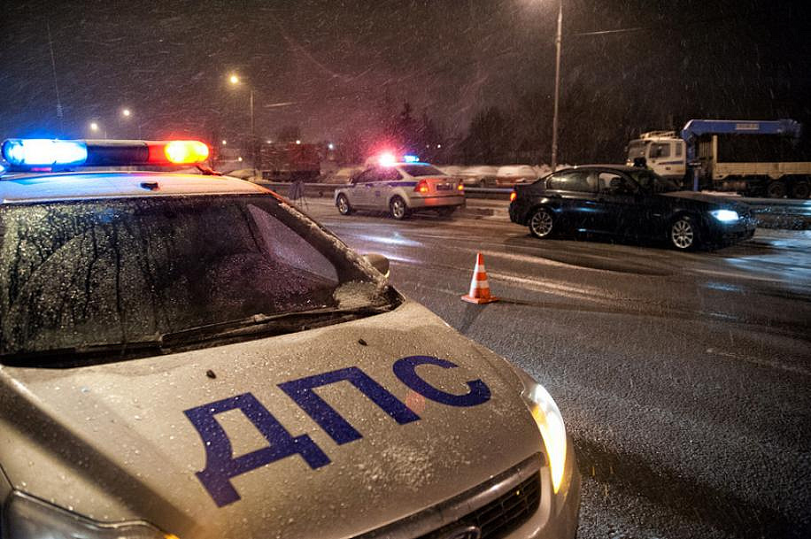Две машины столкнулись в Очаково-Матвеевском